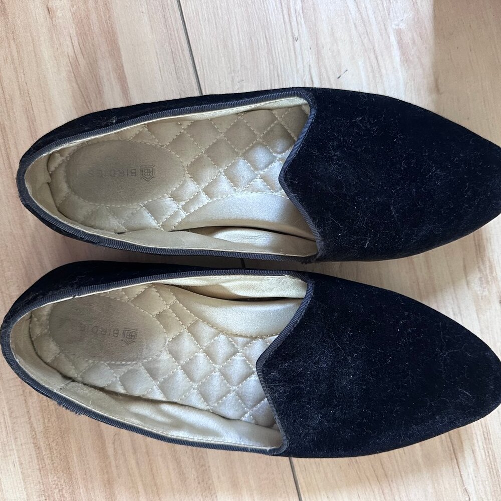 Birdies The Heron Loafer - Black Velvet 7